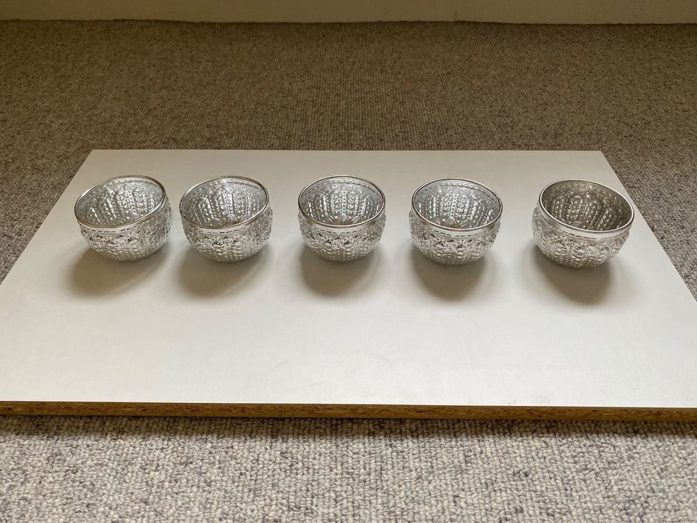 3 Mini-Pflanzer Aus Keramik – Zen-Stein-Design Mit Chinesischen Schriftzeichen, Verschiedene Größen Für Kleine Pflanzen