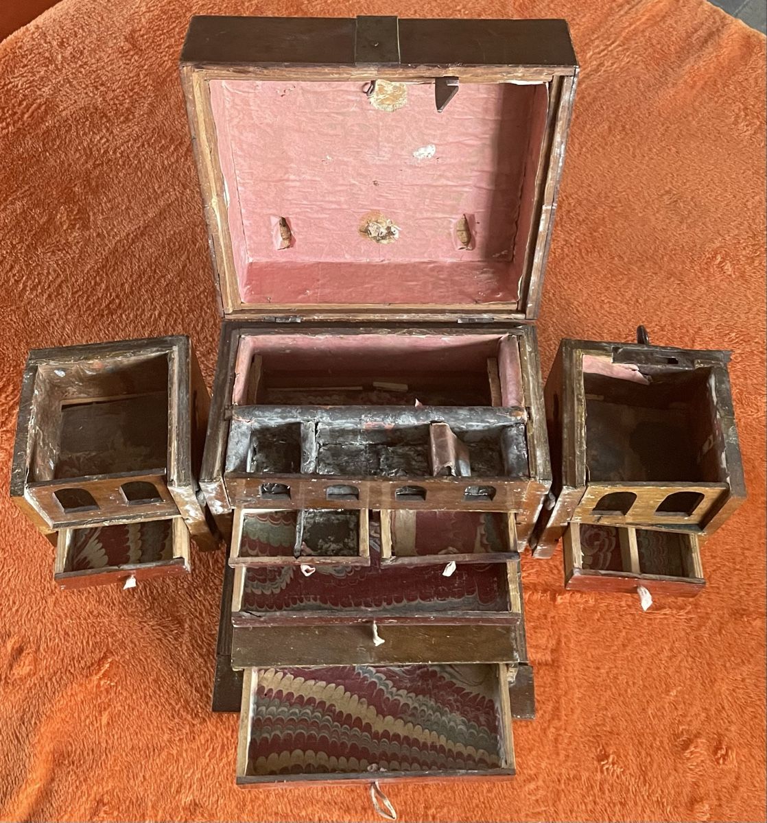 Cassapanche: Antike Reiseapotheke Schatulle – Usato da Rorschacherberg venduto da farmer61 7