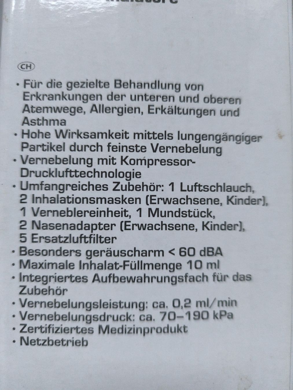 Medizinische Geräte: Inhalator Vernebler – Neu (gemäss Beschreibung) aus Gontenschwil von Jeepli1970 5