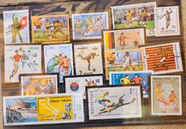 Timbres thématiques - football