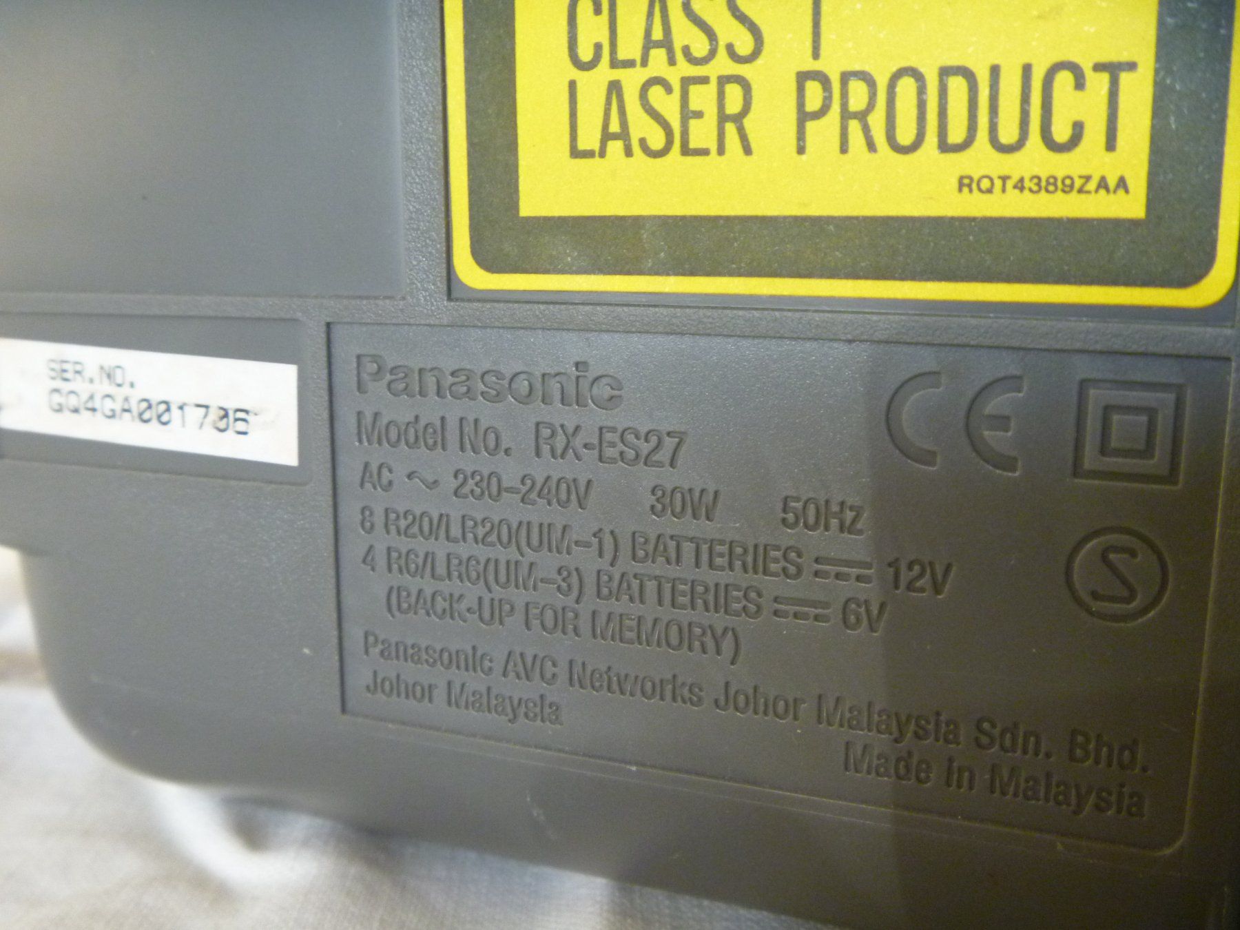 Panasonic Lettore multimediale & Streamer: Radio-,CD-,Kassettenplayer Gerät – Usato da Rüti ZH venduto da baumchen 7
