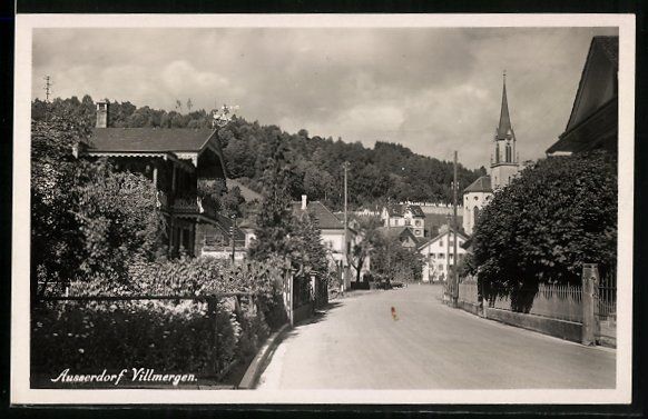 Cartes postales: Villmergen, Ausserdorf, Strasse zur Kirc – D'occasion à Berlin par bartko-reher