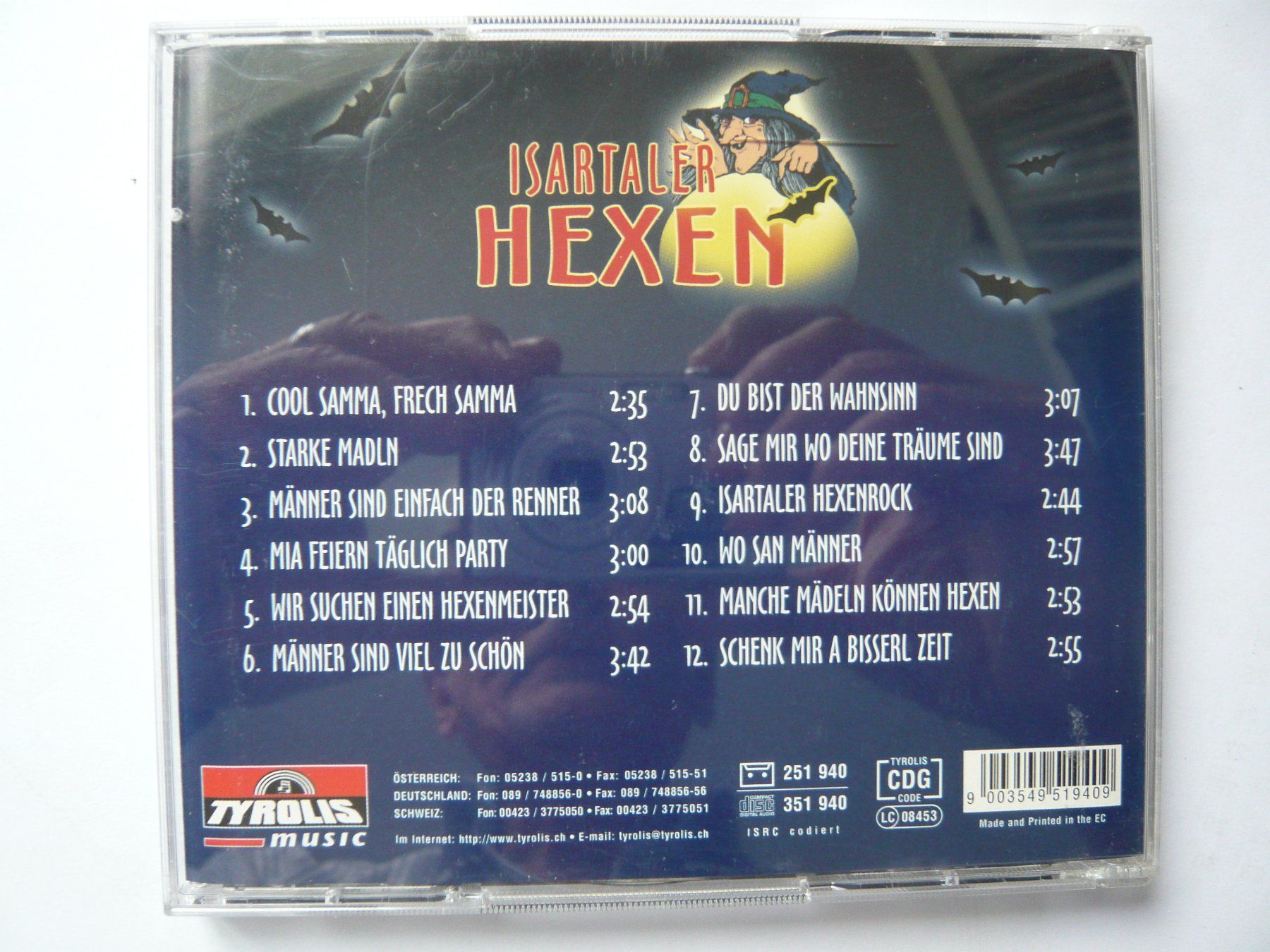 CD: ISARTALER HEXEN Männer sind einfach der Renner – Usato da Winterthur venduto da Cajun 1