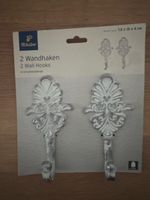2 Wandhaken in Ornamentsdesign