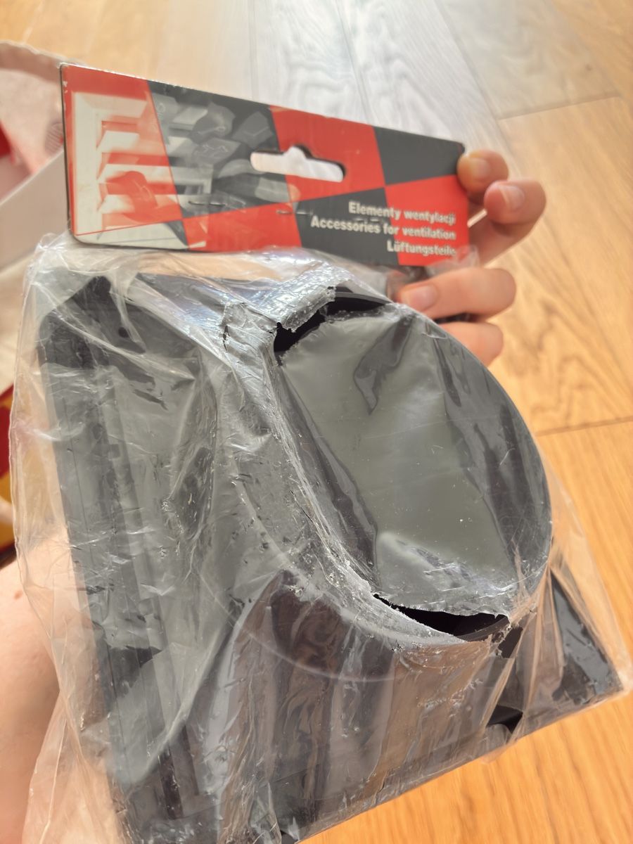 Unità & Adattatore: Ventilation accessory adapter WP MV 102 VK BR 100mm new – Nuovo e nell'imballaggio originale da Untersiggenthal venduto da mic_ksv9 1