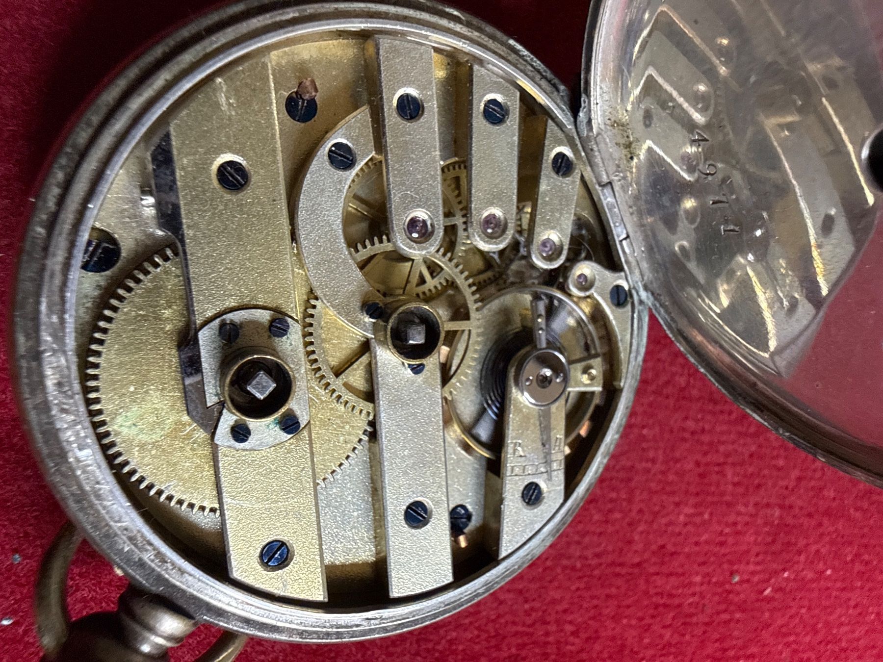 Orologi: Antike Taschenuhr echt Silber 48 mm – Usato da Pfeffingen venduto da Allhandelklgwatches 5
