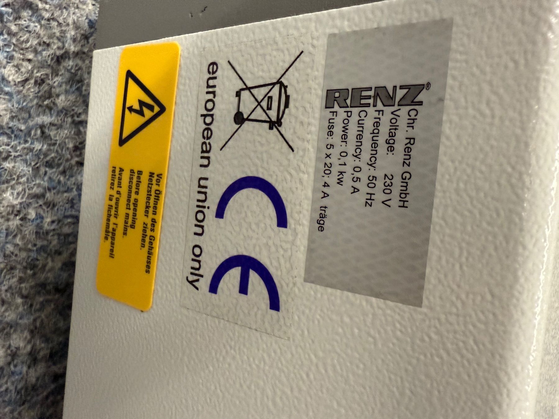 Renz Bindegeräte: Relieuse spirale RENZ combi E Typ 34 occasion – Gebraucht aus St-Prex von RR1973 4