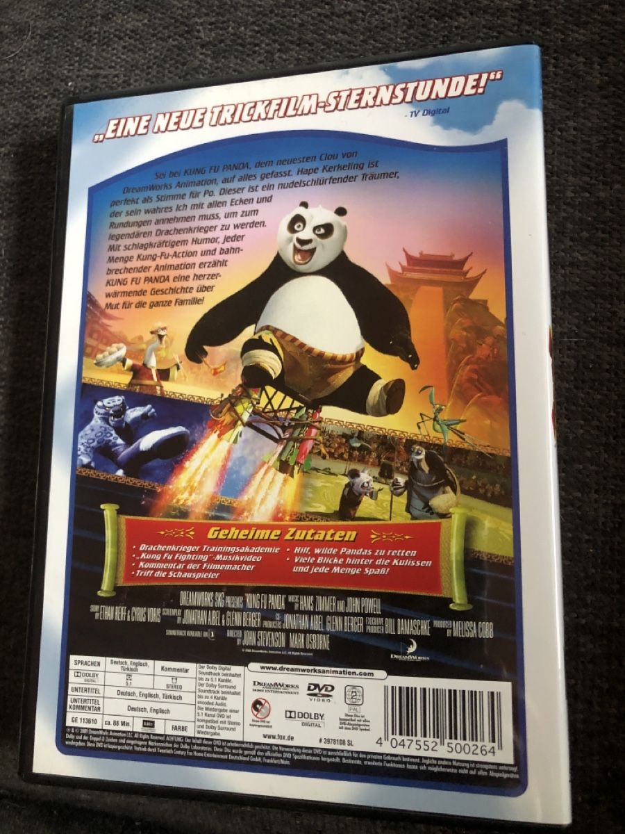 Tutti i DVDs: DVD, KUNG FU PANDA – Usato da Balsthal venduto da Katzenfan99 1