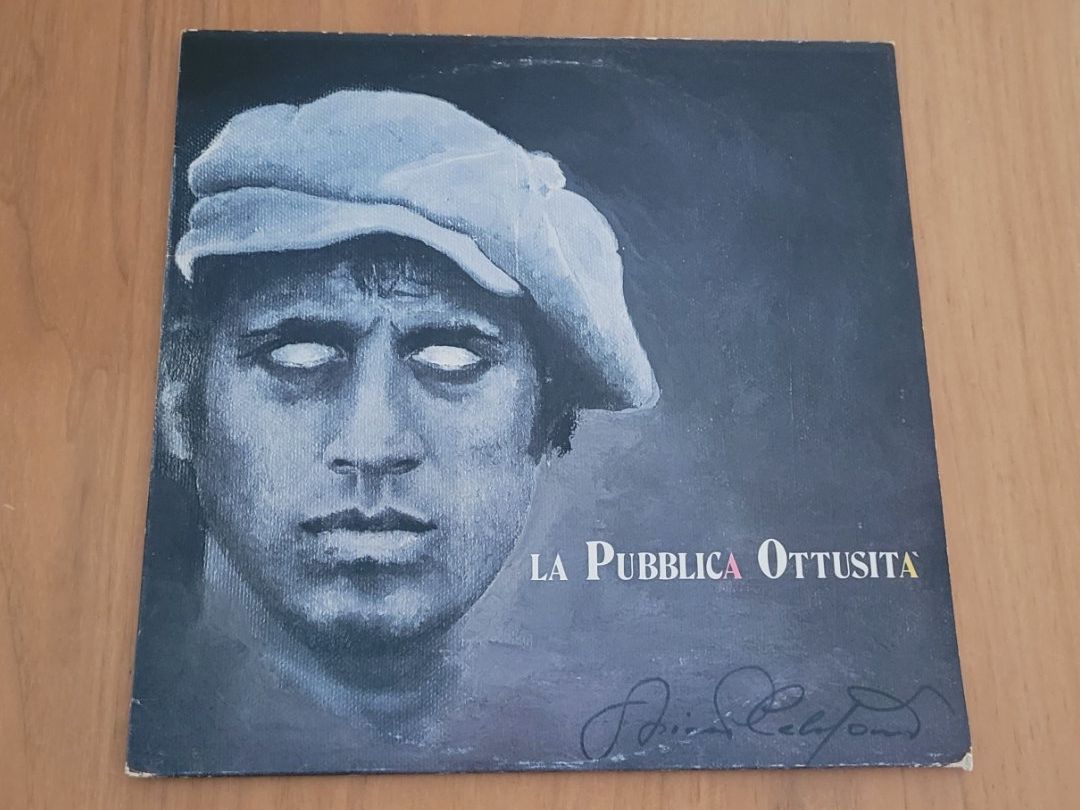 Vinyles: LP Adriano Celentano – D'occasion à Martigny par MZ-67