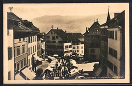 AK Rapperswil, Hauptplatz und Markt