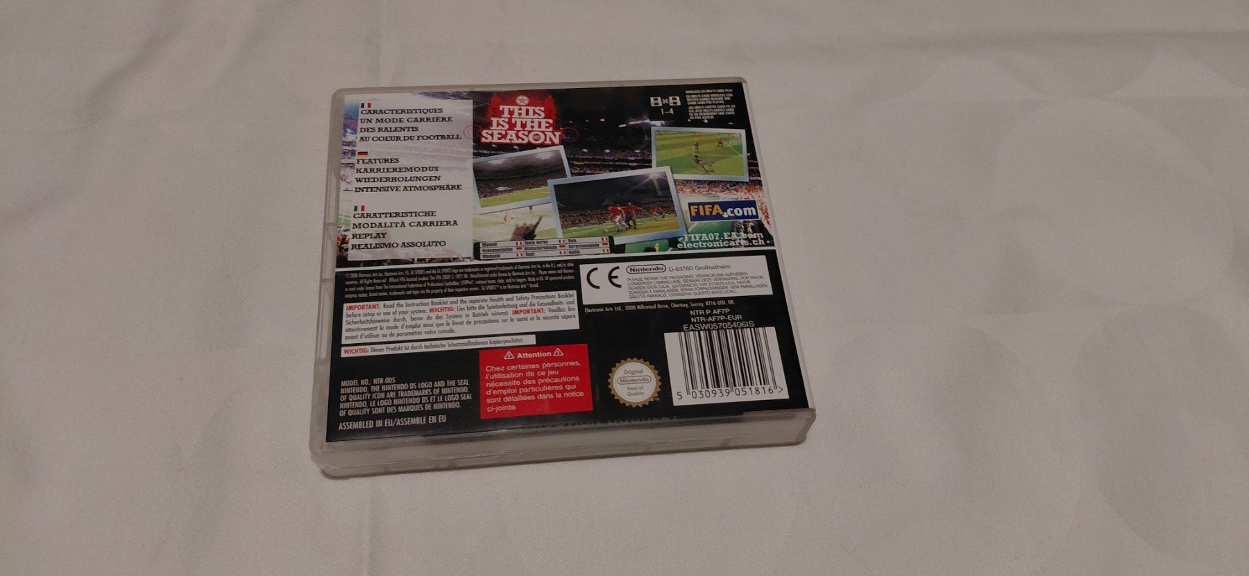 Jeux: Fifa 07  Nintendo DS – D'occasion à Gretzenbach par Uli1980 2