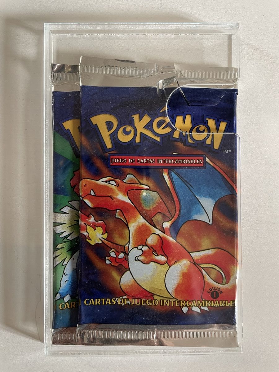 Pokémon Carte collezionabili: 2x booster vide Pokémon édition 1 set de base espagnol – Usato da Montreux venduto da loic_13 2