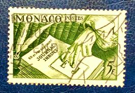 Briefmarke aus Monaco gestempelt   Siehe Original Fotos. ﻿ 