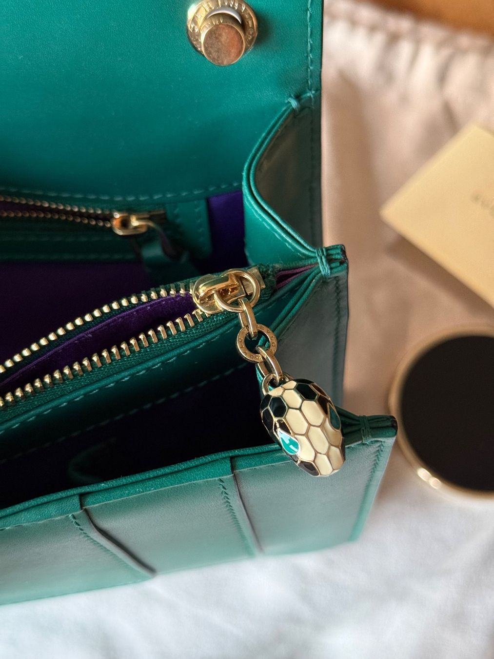 Bulgari Borse da donna: Bvlgari Serpenti Forever Shoulder Bag – Usato da Zürich venduto da Larazade 8