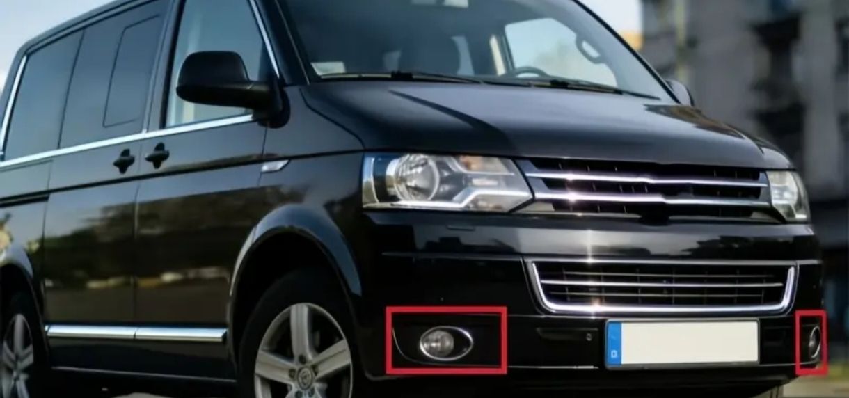 Volkswagen Tutti pezzi di ricambio auto: VW T5 Multivan/Caravelle Nebellampen Set links + rechts – Nuovo e nell'imballaggio originale da Hohenrain venduto da cars77