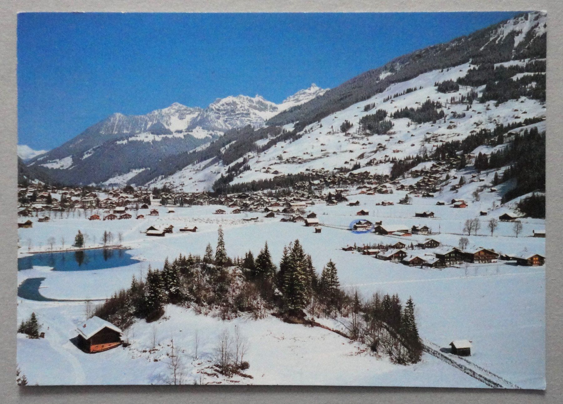 Cartoline postali: Lenk - Berner Oberland - Spillgerten – Difettoso da Fétigny venduto da Billy2miny