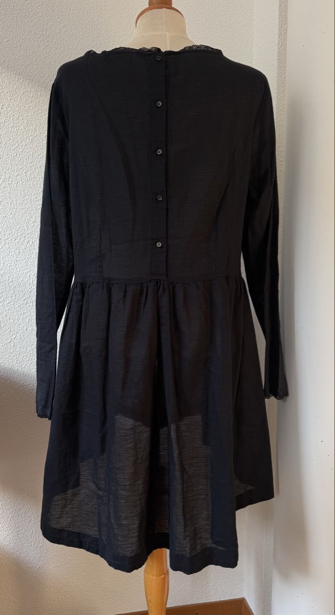 Jayko Tuniche: Tunique noire JAYKO, taille 42, coton lin  – Nuovo (secondo la descrizione) da Morges venduto da sandy069 3