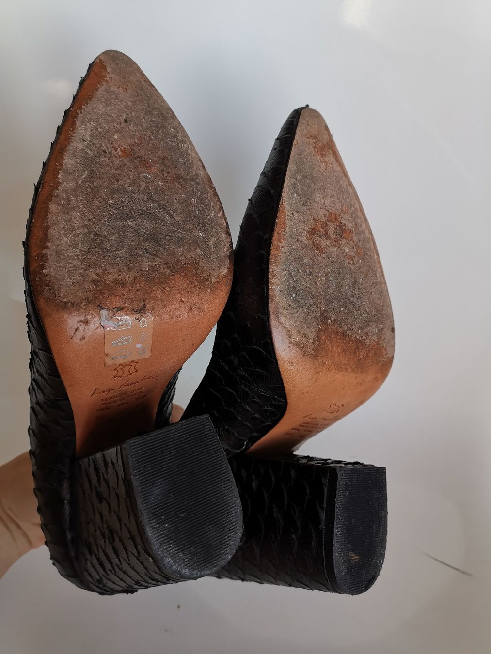 Scarpe da donna: Luiza Barcelos Designer Echt Phyton Leder Schuhe  – Usato da Uerikon venduto da pink_flamingo 4