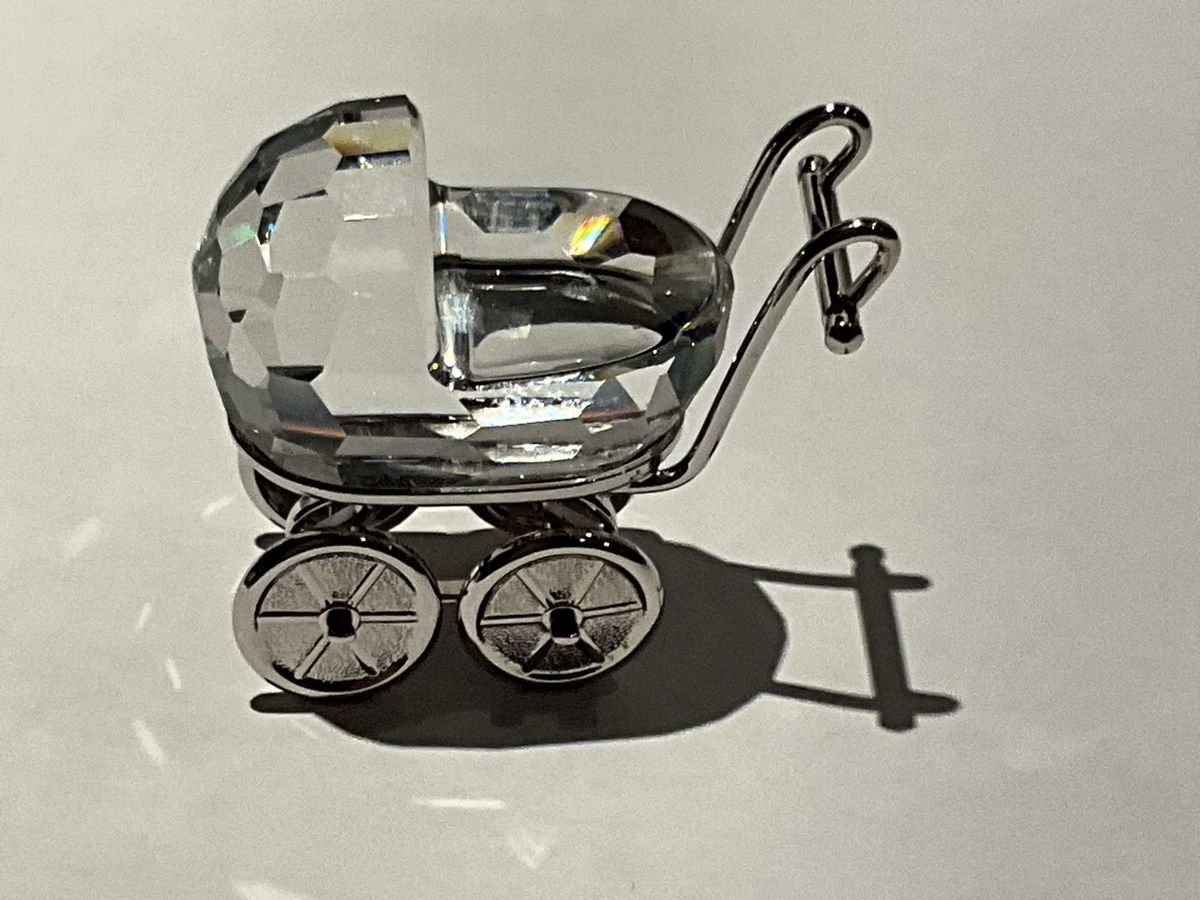 Swarovski Statuette: Swarovski Kinderwagen – Nuovo (secondo la descrizione) da Oberglatt ZH venduto da Multimix 2