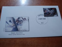 Sonderbrief 2003, New Zealand, Alinghi, Winner Americas Cup