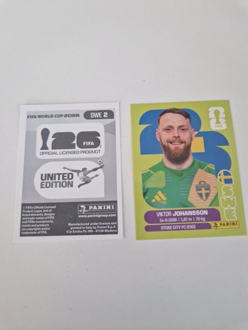 Panini Cartes à collectionner: Panini Sticker SWE2 – Neuf (Voir description) à Stüsslingen par white_angel86