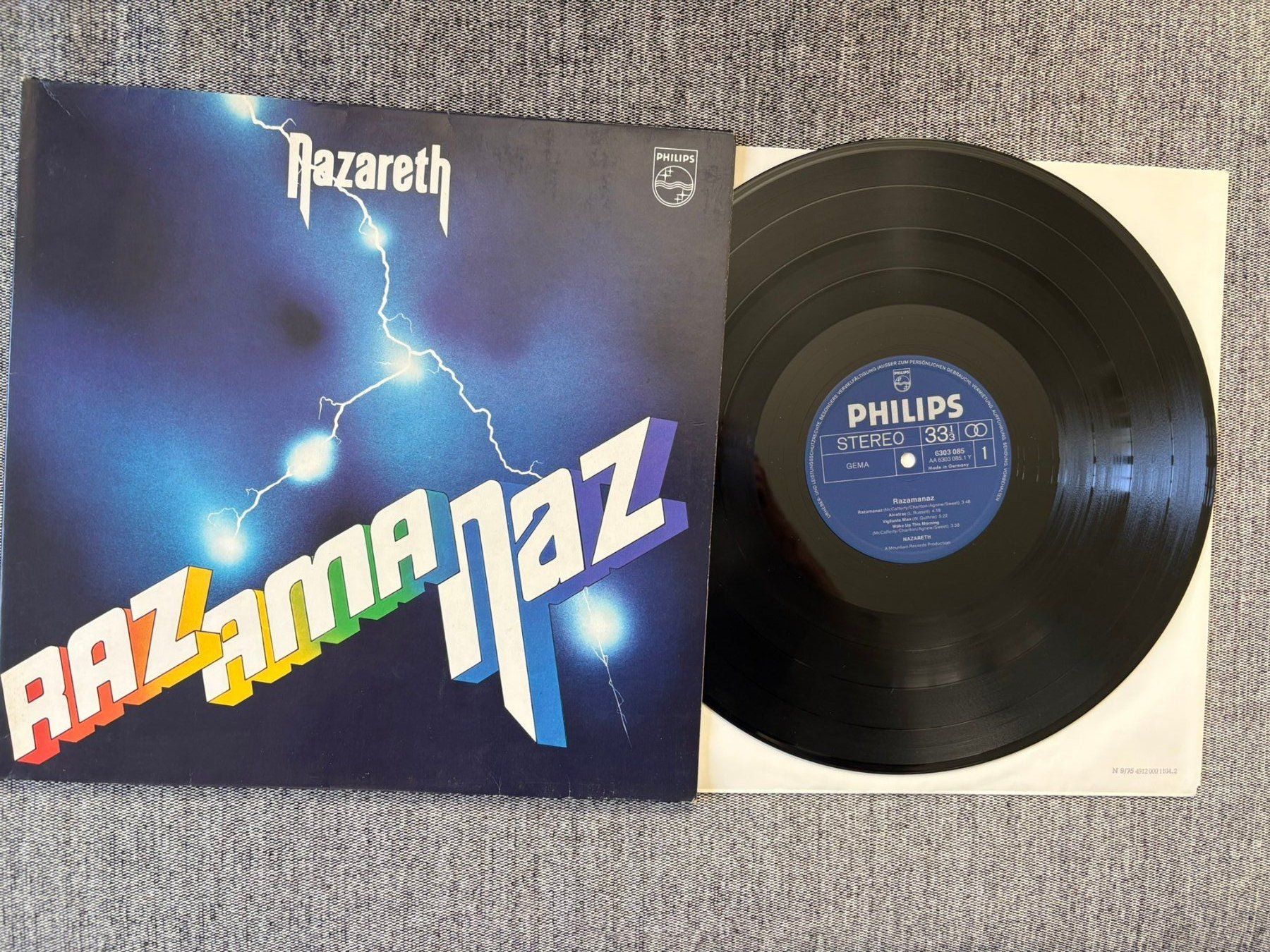 Dischi in vinile: Nazareth - Razamanaz - Germany - 1974 - Philips – Usato da Zofingen venduto da Bigron