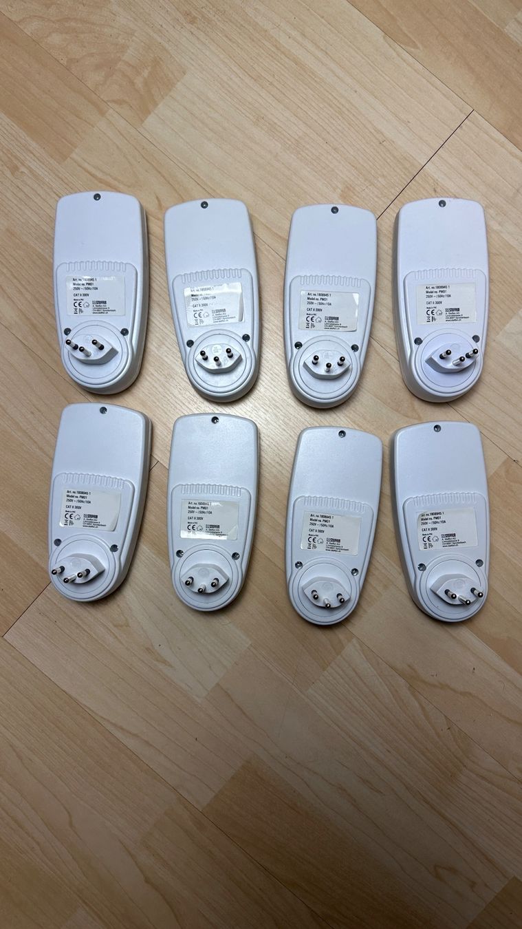 Misurare: 8x Steffen PM01 Energie-Messgeräte – Usato da Niederlenz venduto da CHAUsHypeWorld 1