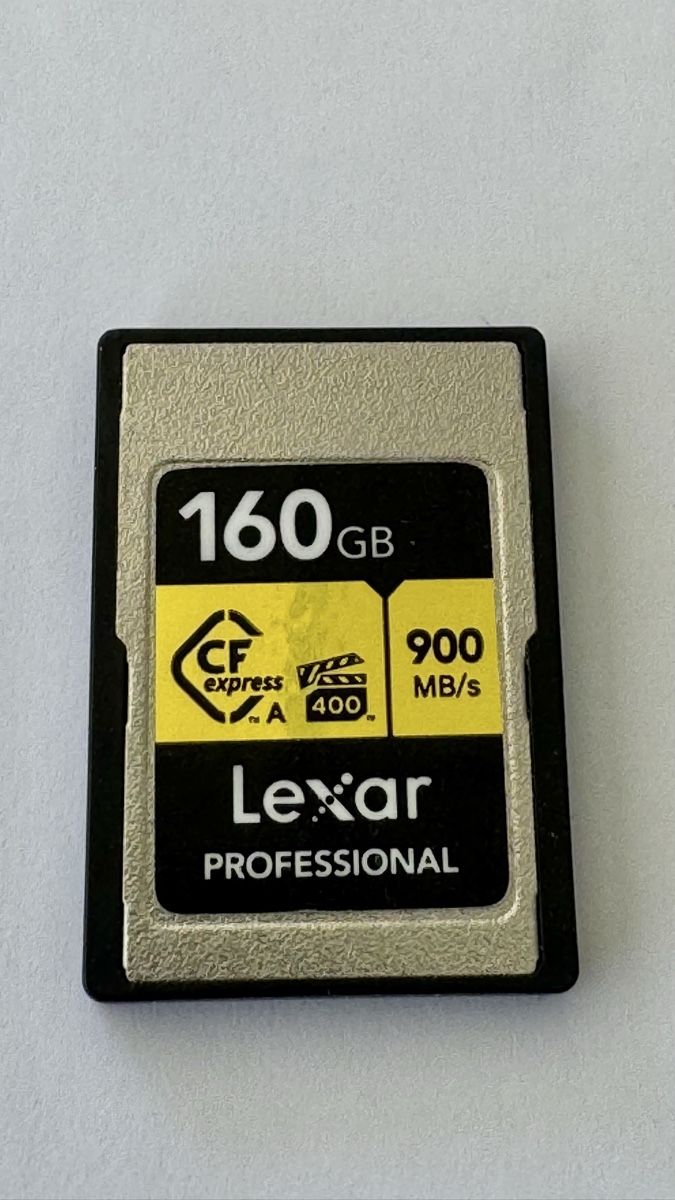 Lexar Cartes mémoire: Cfexpress Lexar Type A 160GB  900MB/s Professional – D'occasion à Wichtrach par Rapunzel68 2