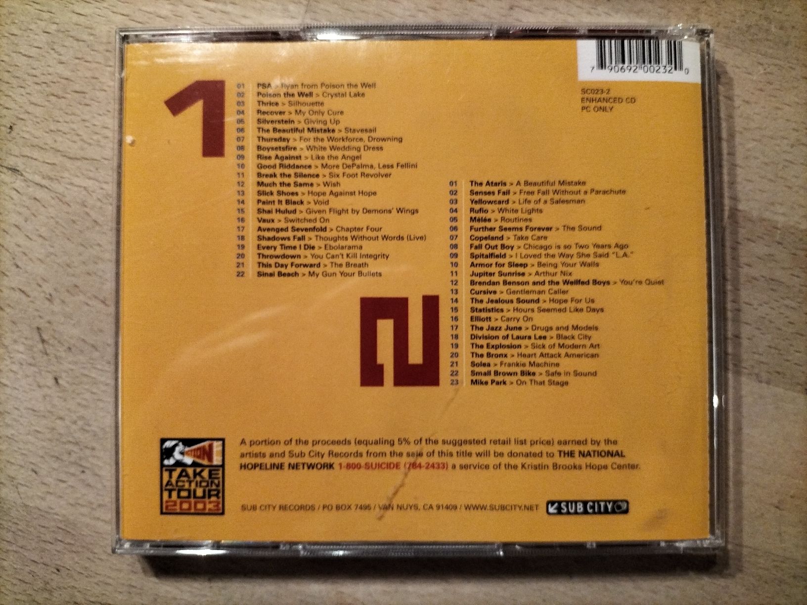 CD: Take Action! Vol.3 (2CD) – Usato da Biel / Bienne venduto da Music74 3