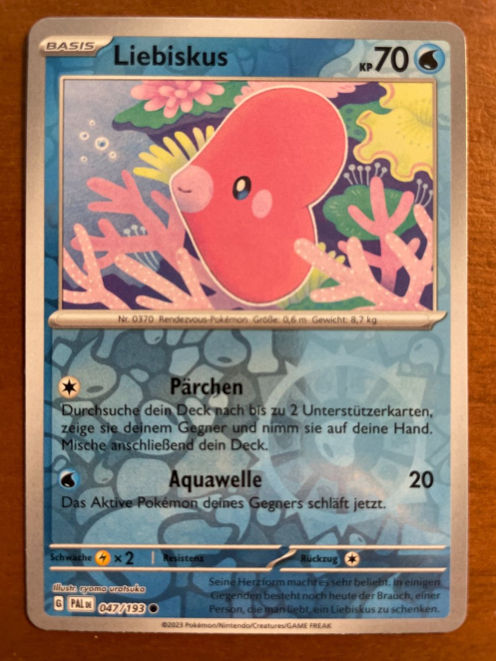 Pokémon Sammelbilder & Trading cards: Pokemon Liebiskus Reverse (Versand gratis) – Neu (gemäss Beschreibung) aus Chur von Angerson