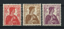 1909, Helvetia Brustbild II, SBK 130.– ** (1)