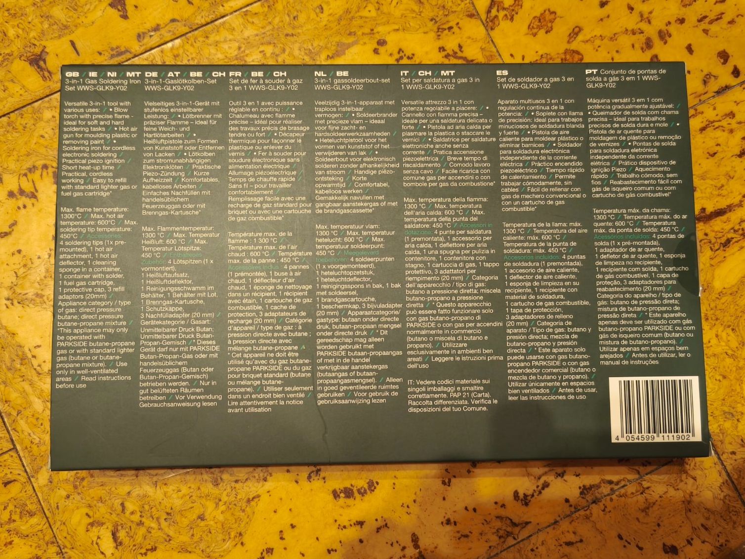 Parkside Löten & Schweissen: 3-in-1-Gaslötkolben-Set – Neu (gemäss Beschreibung) aus Embrach von Woeem 3