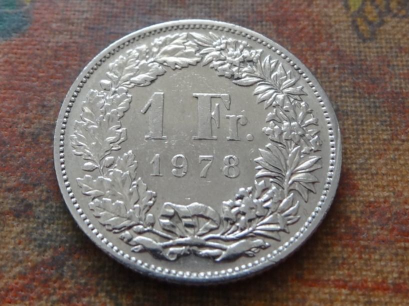 Tutti le monete: 1 Fr. 1978 – Usato da Romanel-sur-Lausanne venduto da Swift13