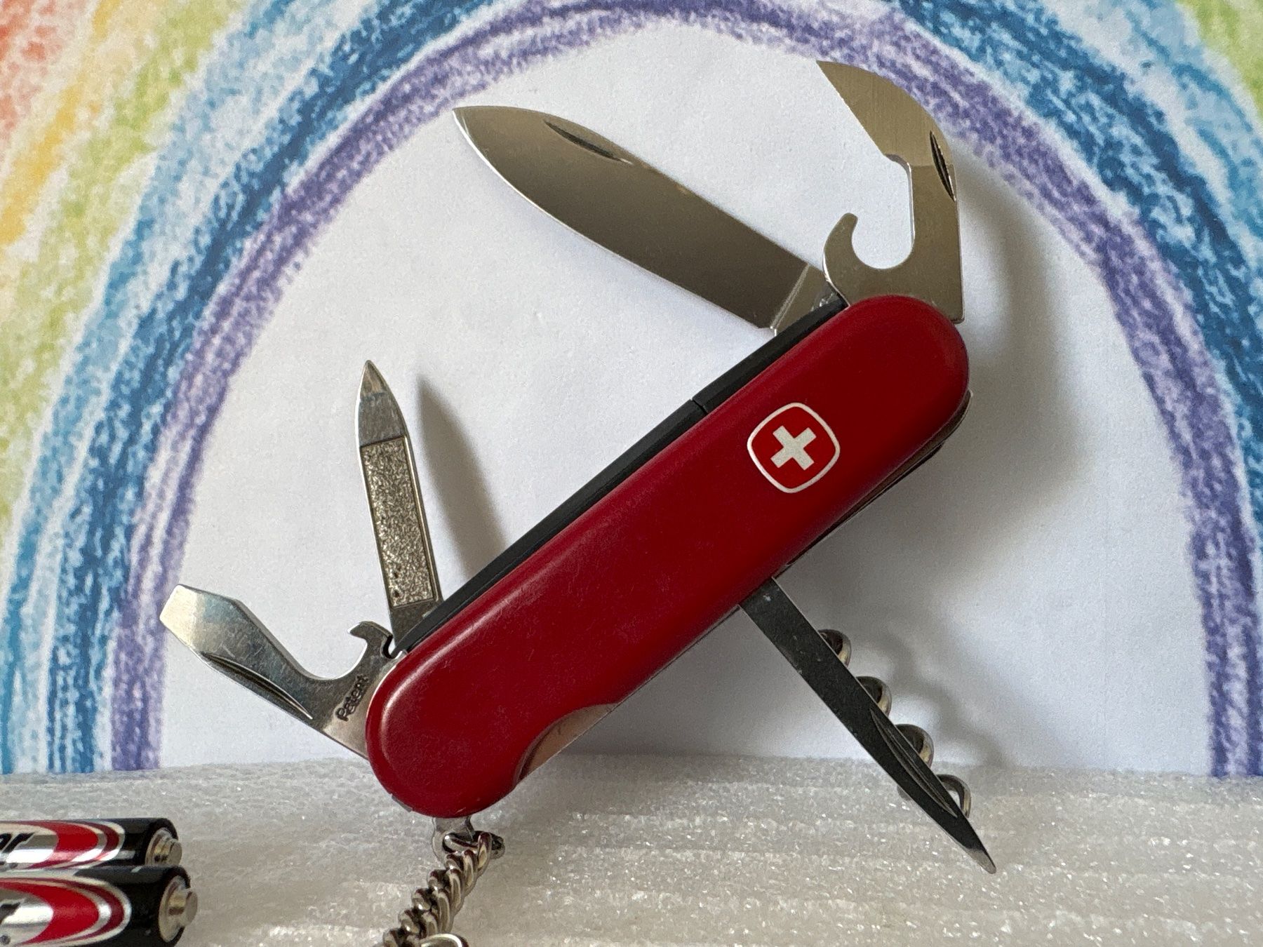 Wenger Couteaux de poche: WENGER - Sackmesser mit Licht - TCS – D'occasion à Andwil SG par Rainboli 1