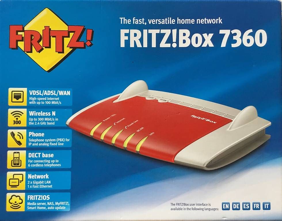 Modems & Routeurs: AVM FRITZ Box 7360 – D'occasion à Gunten par sam9a