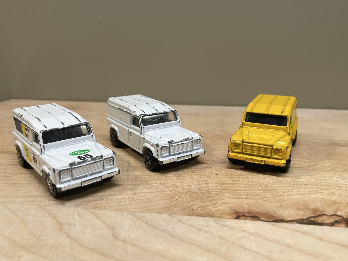 Corgi Toys Modellini d'auto: 3x Corgi Land Rover Defender 110 – Usato da Frauenfeld venduto da Challenger77 1