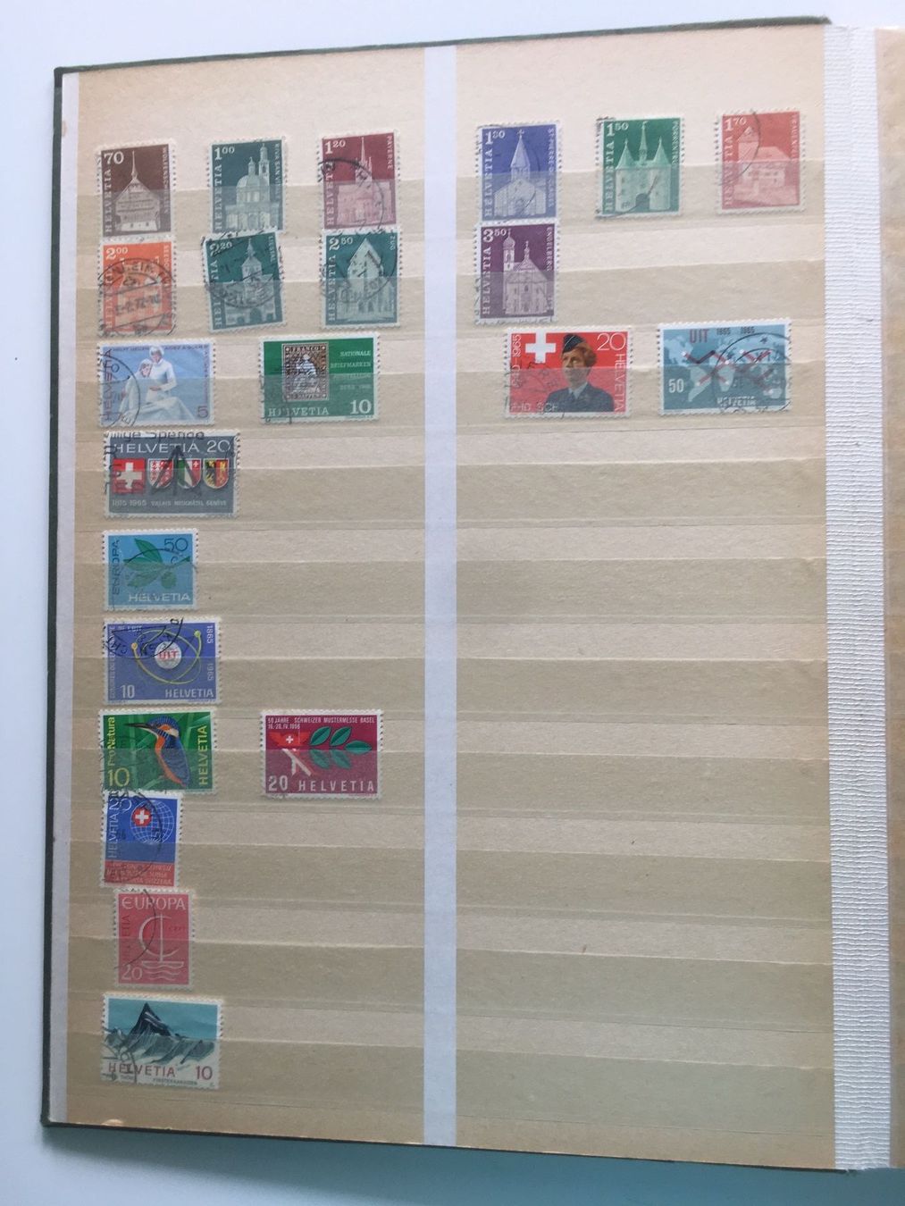Alben: Briefmarken Sammlung Schweiz – Gebraucht aus Thal von cs60 3