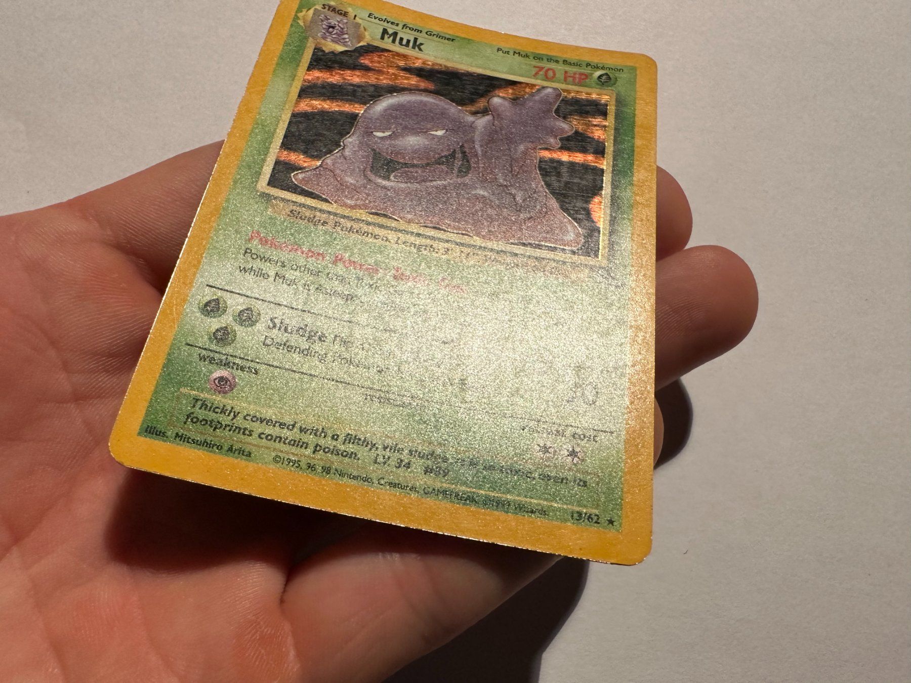 Pokémon Sammelbilder & Trading cards: Muk holo Fossil EN – Gebraucht aus Hagendorn von Pokecollectorch 1