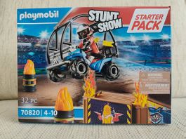 PLAYMOBIL Set 70820 - Stuntshow Quad mit Feuerrampe (OVP)