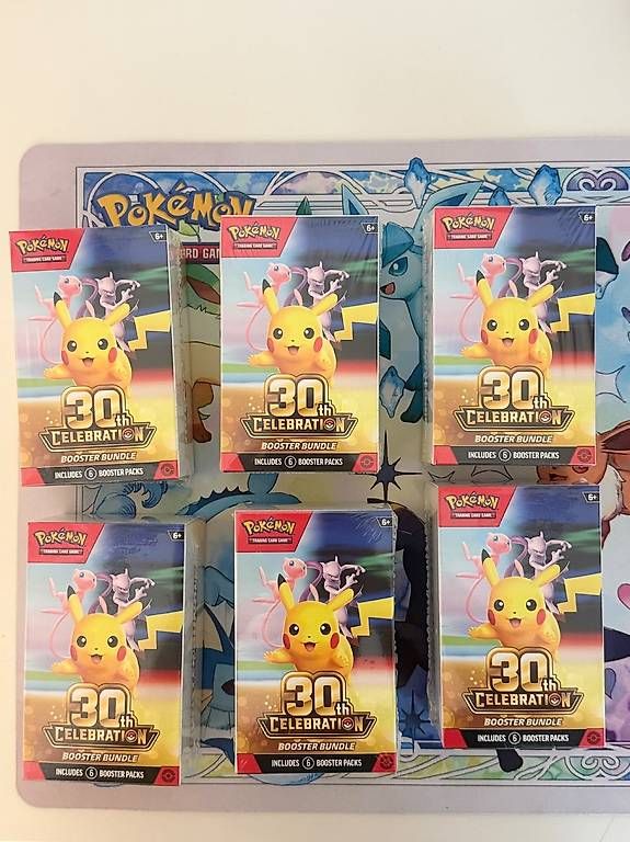 Sammelbilder & Trading cards: Pokemon 30th celebration BB EN 4x – Neu und originalverpackt aus Buchs AG von gia_8nqp