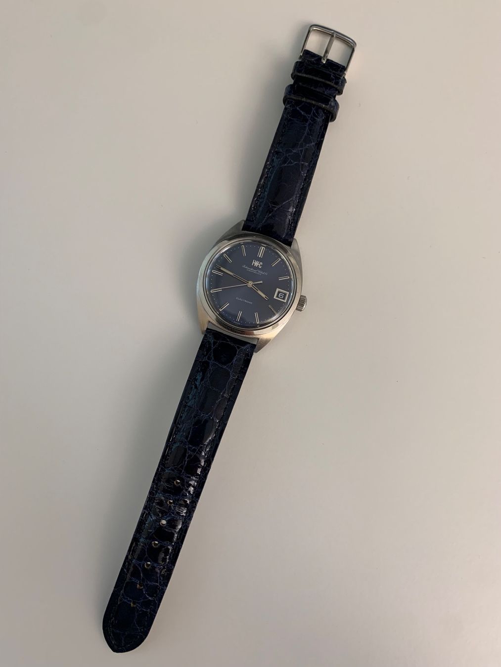 IWC Orologi: IWC Electronic Vintage Uhr 36mm läuft – Usato da Goldau venduto da WatchDealer1 7