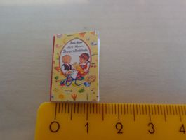 Mini Kochbuch für das Puppenhaus