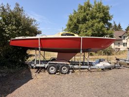 Segelboot Schale mit Trailer Dellsperger
