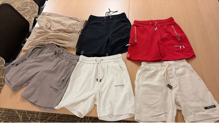 Kurz-Hosen Set 6 Stk. verschiedene Farben Grösse M