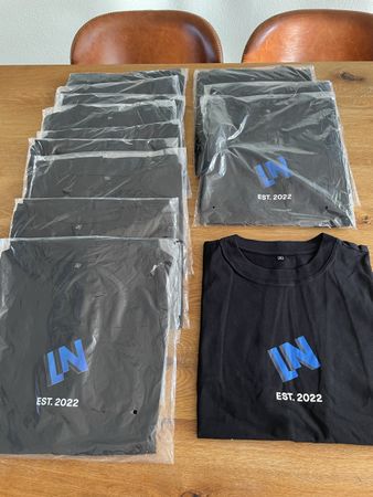 14x T-Shirt schwarz Grösse S neu 
