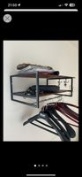 Garderobe mid Century Holz/Metall