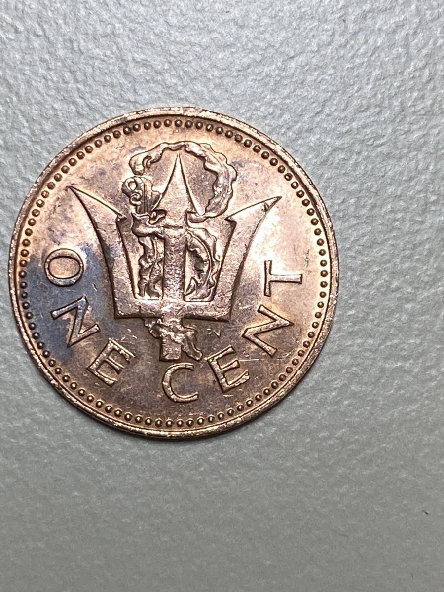 Tutti le monete: Barbades - 1 cent - 1973 – Usato da Payerne venduto da Mike1682