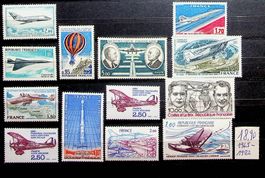 FRANCE POSTE AÉRIENNE TIMBRES NEUFS** 1965-1982 - U195