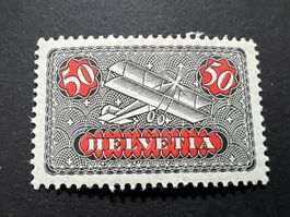 Flugpostmarke  F 9 mit Falzspuren * (E503)