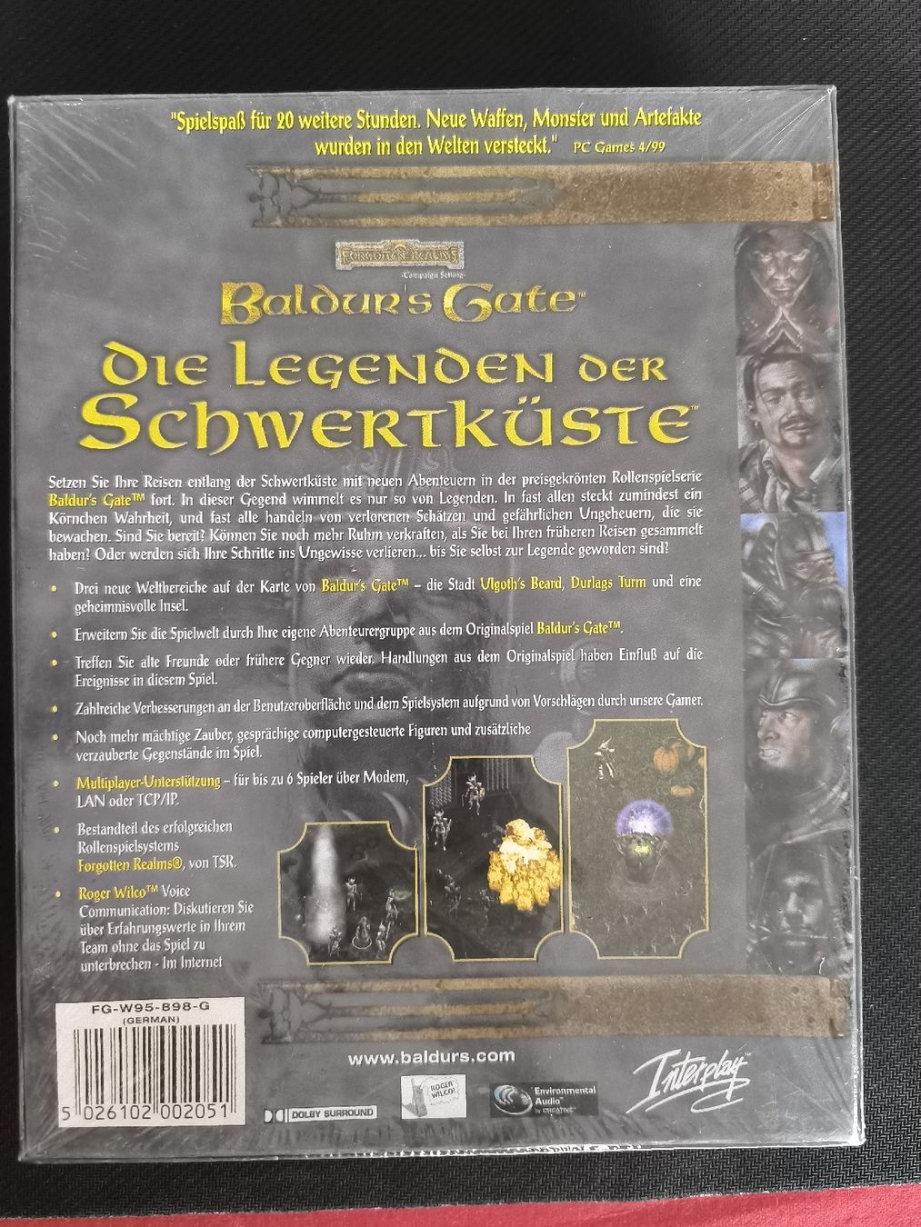 Spiele: Baldur's Gate Legenden der Schwertküste PC Sealed – Neu und originalverpackt aus Schüpfen von RetroSteelix 2